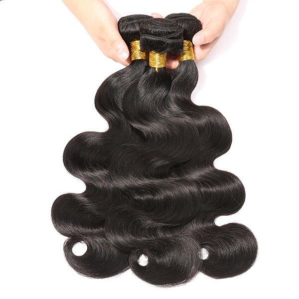 Brazilian Body Wave Human Hair Weave 3 Bundles Deal