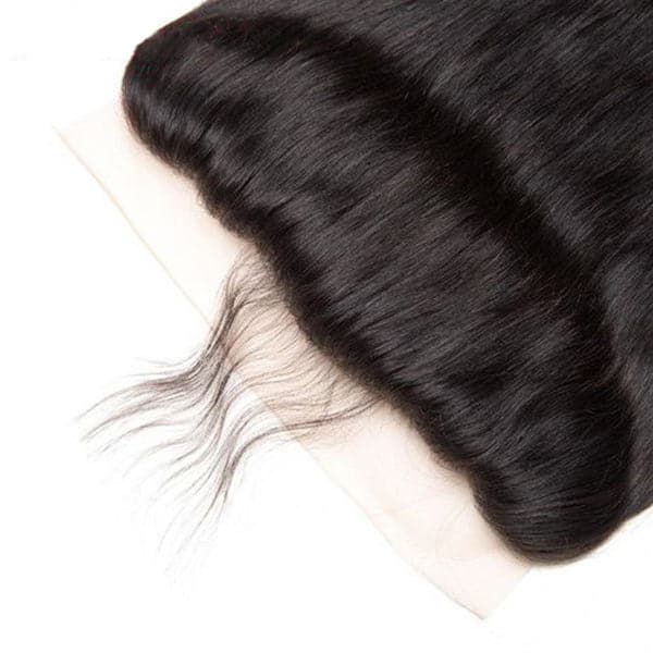 Brazilian Straight Hair Weave 3 Bundles With Frontal